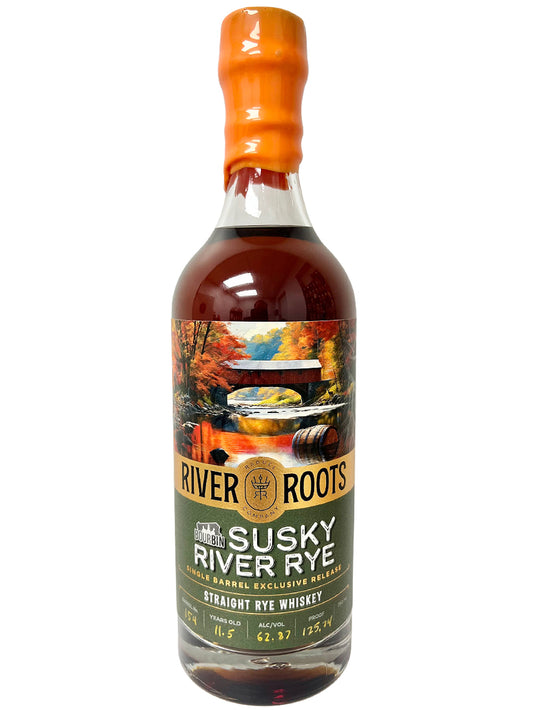 River Roots Rye Whiskey Single Barrel 11YR: Selected by Susky